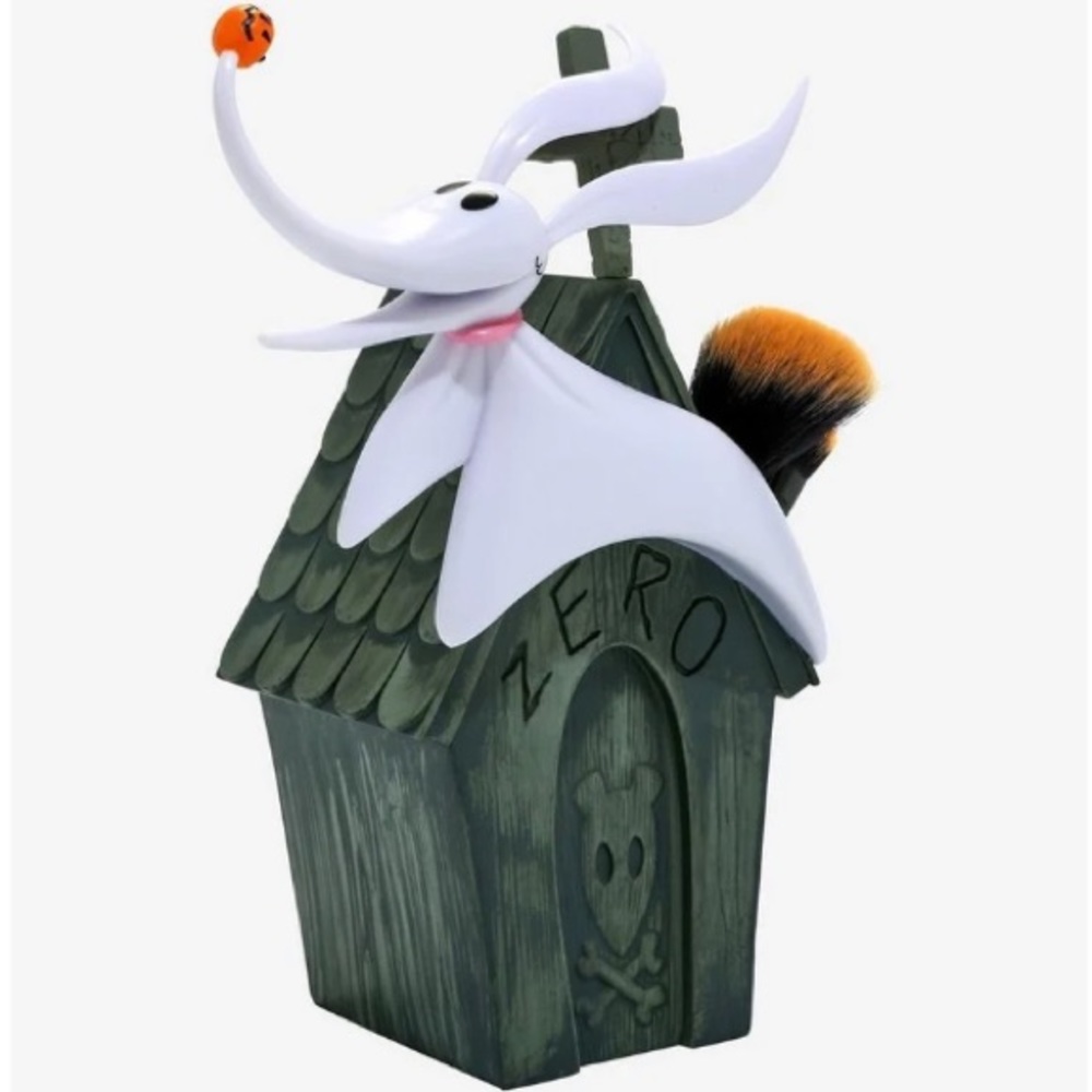Loungefly Disney Nightmare Before Christmas Zero Makeup 5 Brush Set With Holder